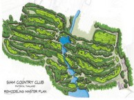 Siam Country Club, Plantation Course - Layout
